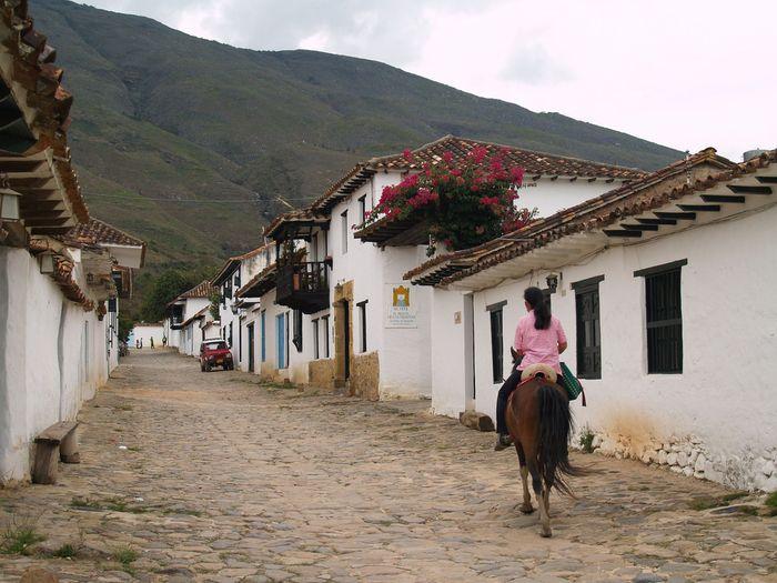 Strasse in Villa de Leyva